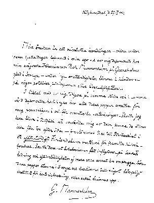 Mannerheimin sds arkistonsa kohtalosta